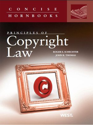 cover image of Principles of Copyright Law (Concise Hornbook Series)